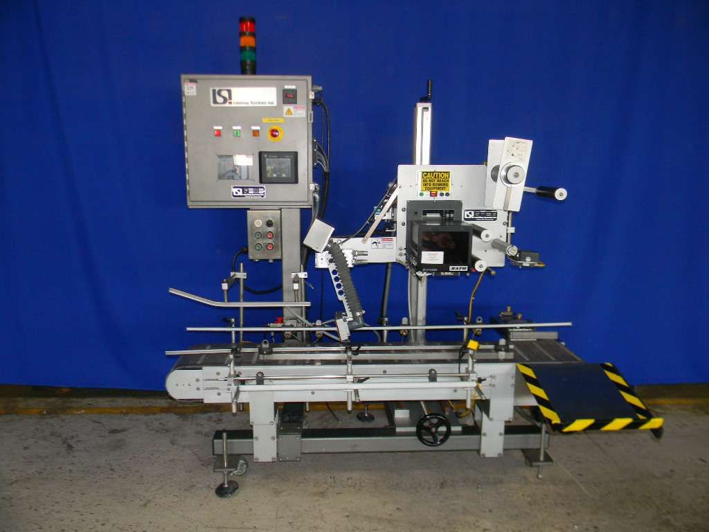 LSI Inline Print and Apply Front or Front and Top Pressure Sensitive Labeler 